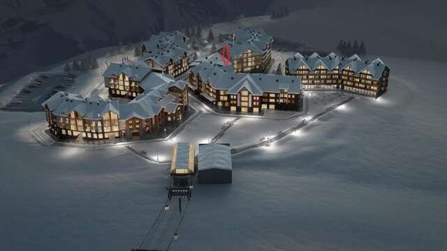 Отель New Gudauri Loft II Studio 133 Гудаури-33
